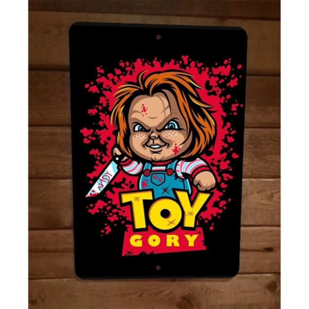 Toy Gory Chucky‎ 8x12 Metal Wall Sign Poster